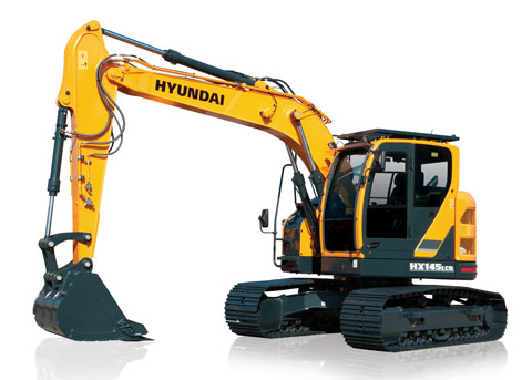 hx145lcr hyundai crawler excavator studio